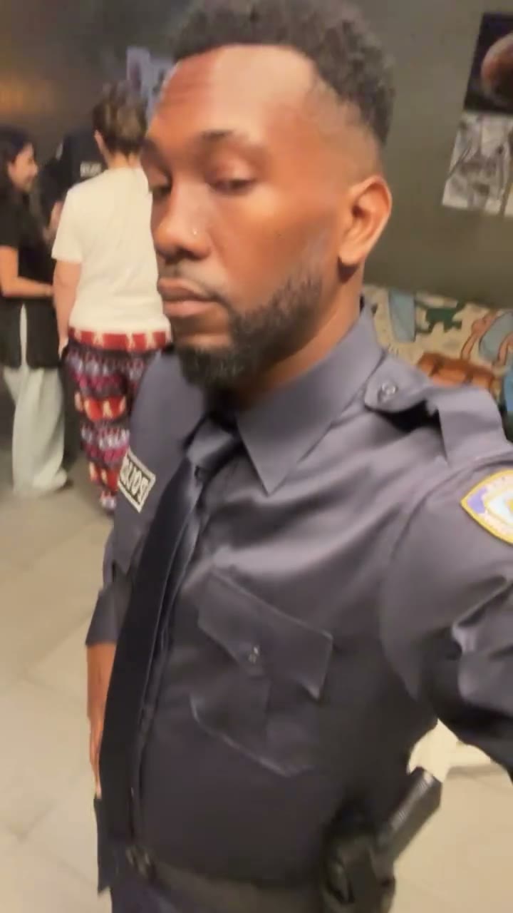 Jordan Marr as The Officer